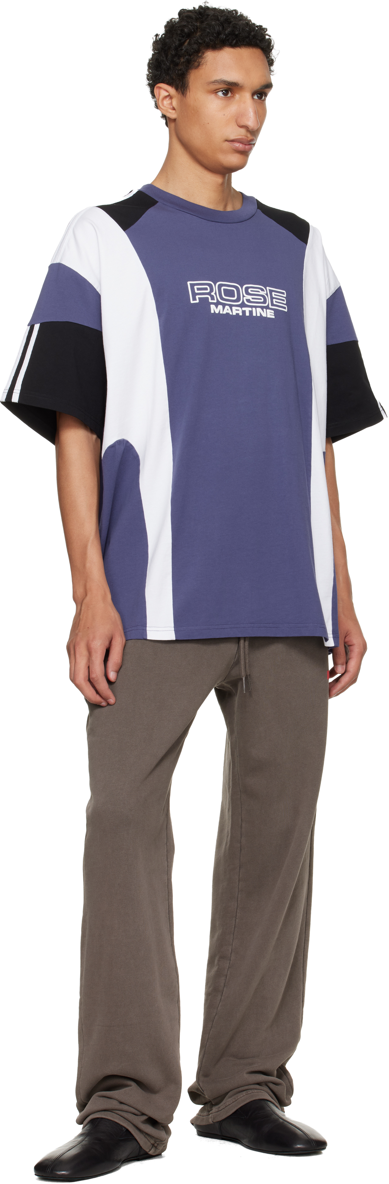 Brown Straight Leg Sweatpants