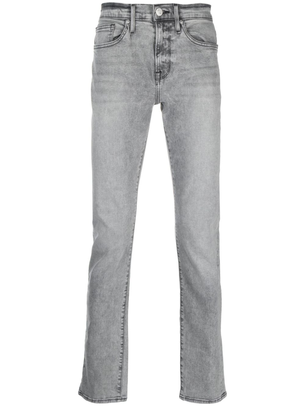 Low-rise skinny jeans - Grey