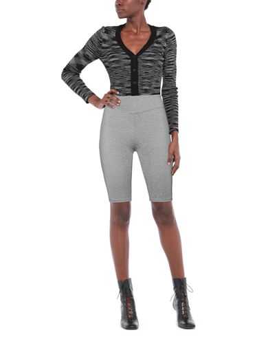 Sàpopa Algol 2.0 Woman Shorts & Bermuda Shorts Grey Size S Nylon, Elastane