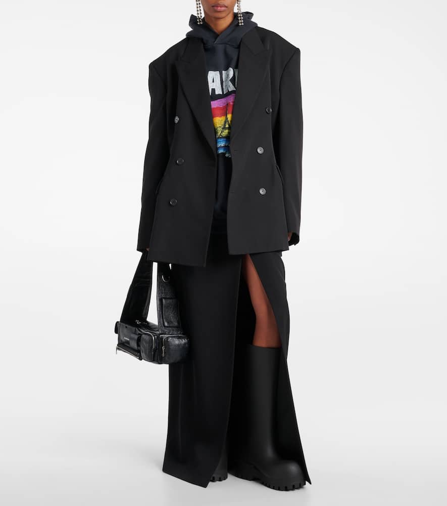 Bulldozer rain boots