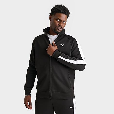 Men's T7 Always On Track Jacket in Black/White