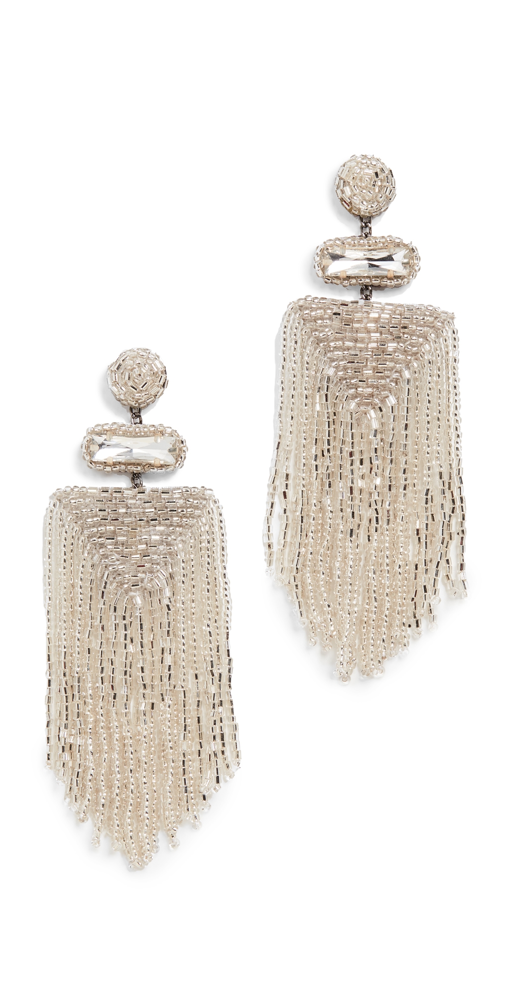 Deepa By Jody Earrings Silver One Size