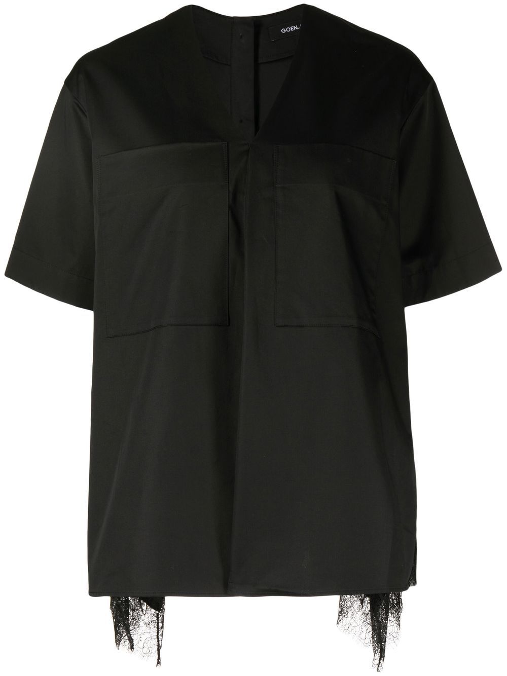 Short sleeve blouse - White