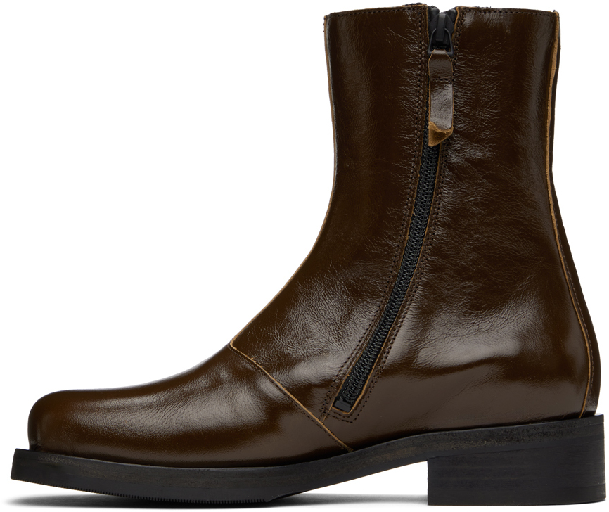 OUR LEGACY Brown Camion Boots