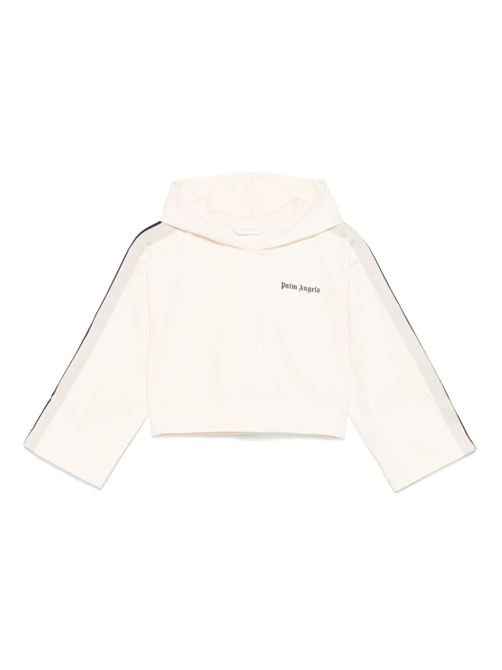 Logo-print hoodie - Neutrals