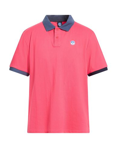 Man Polo shirt Magenta Size XS Cotton