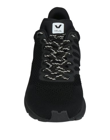 Veja Woman Sneakers Black Size 6 Textile fibers