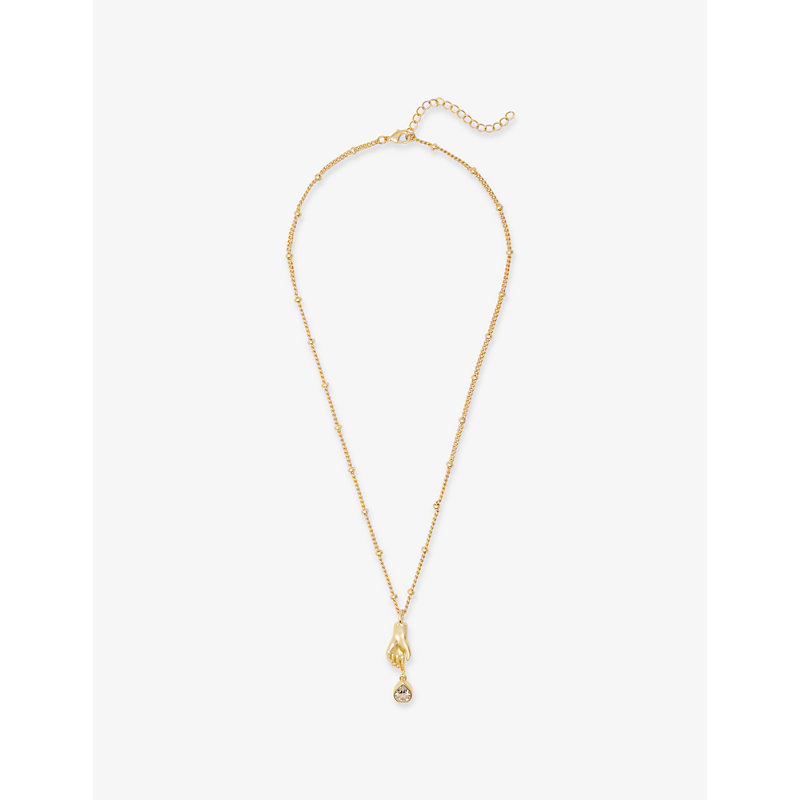 Womens Paloma Metal Pendant Necklace