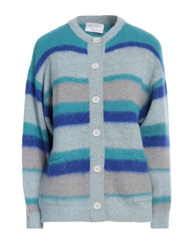 Daniele Fiesoli Collezione N_01 Woman Cardigan Grey Size S Wool, Polyamide, Elastane