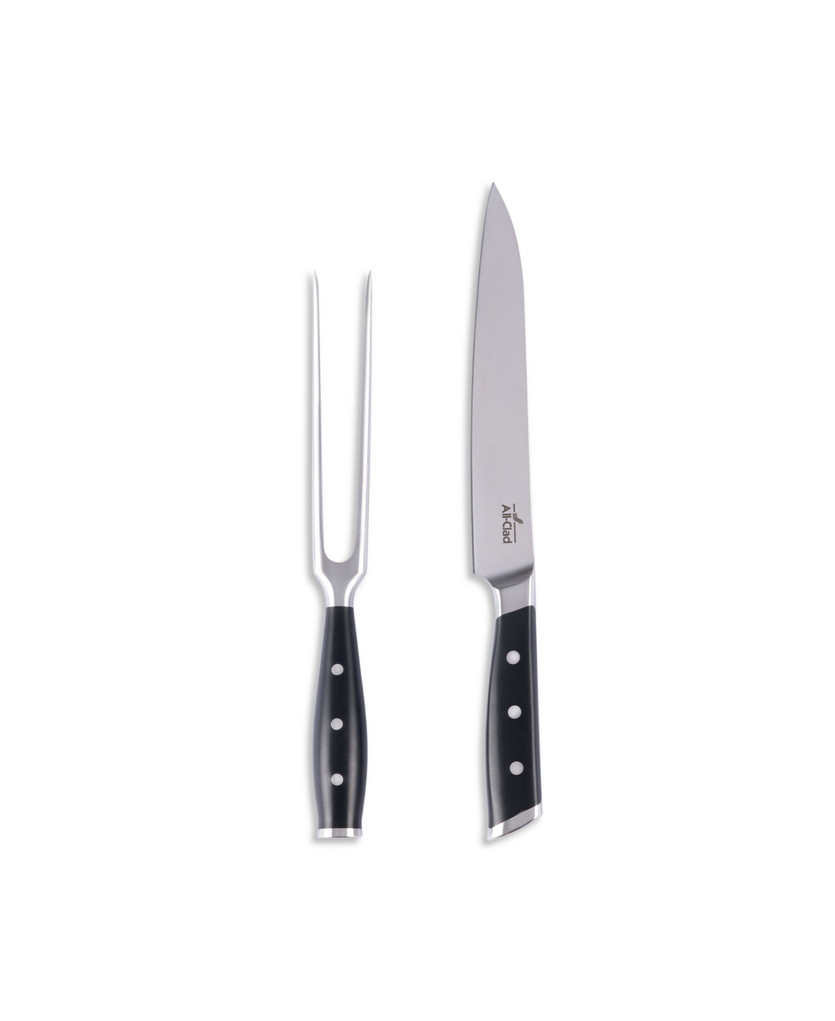 Carving Set - Stainless Steel Black