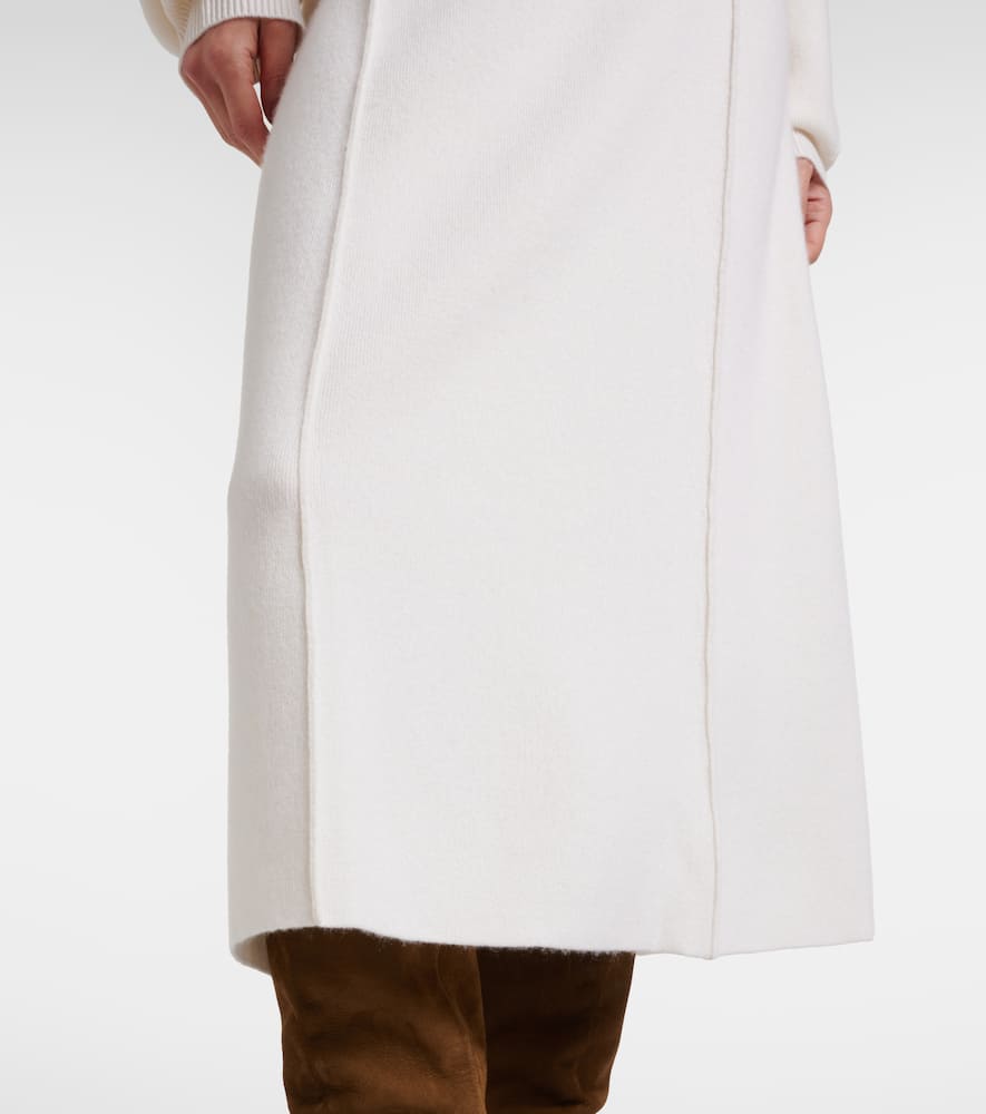 Ruthie cashmere midi skirt