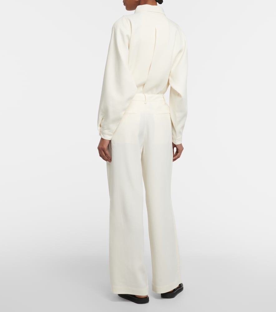 CO Pleated wide-leg pants
