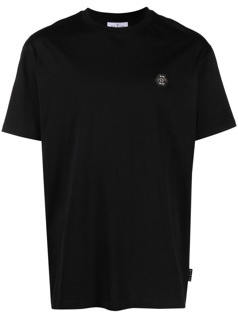 Logo-print detail T-shirt - White