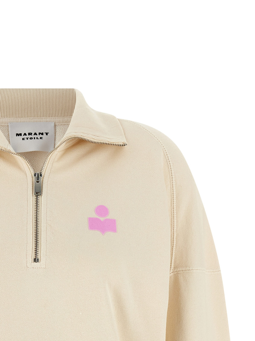 Marant étoile Ross Half-zip Sweatshirt