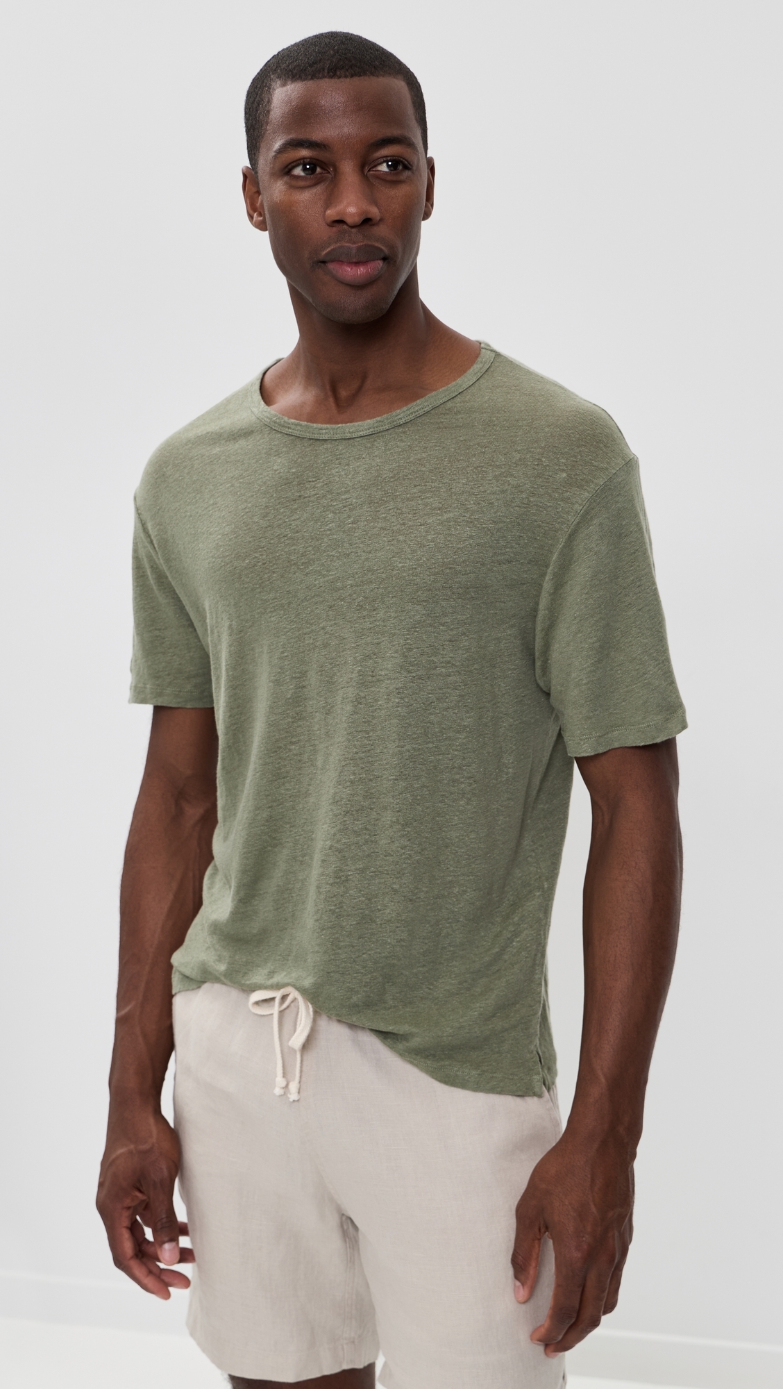 Linen Sun Tee Jade