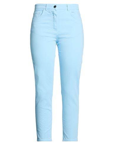 Woman Jeans Light blue Size 6 Cotton, Elastane