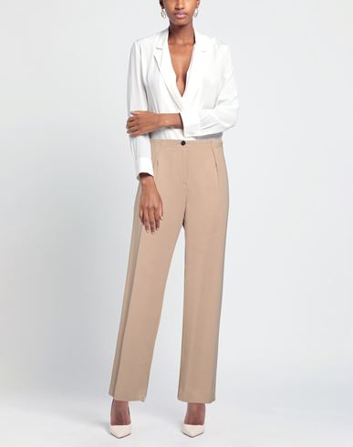Woman Pants Sand Size 2 Lyocell