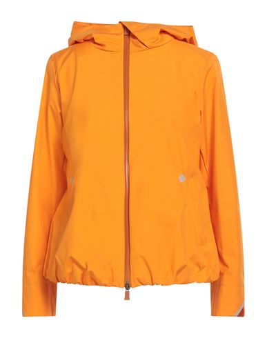 Woman Jacket Orange Size 10 Polyester