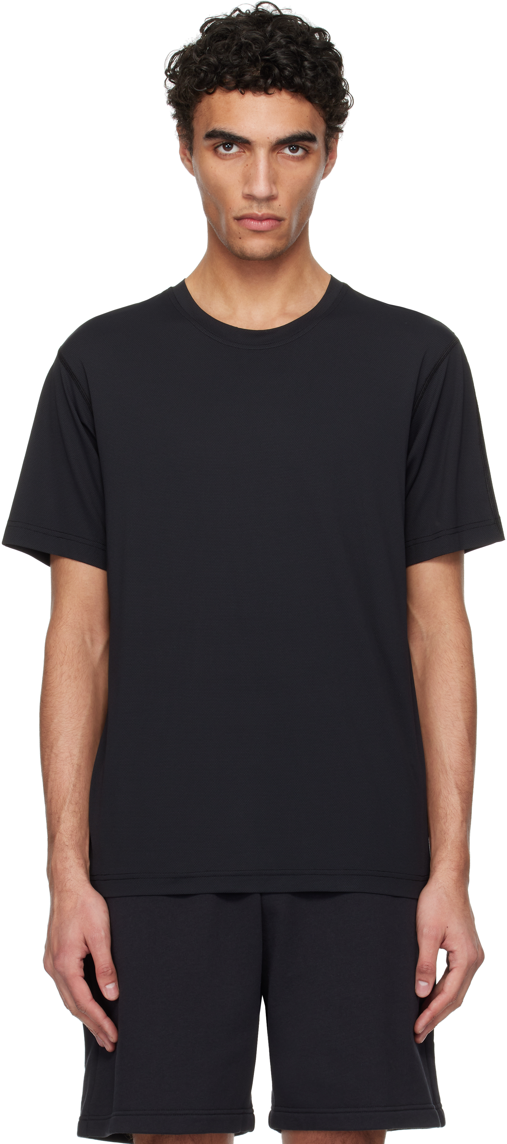 Reigning Champ Black Lightweight Cordura Standard Training T-shirt