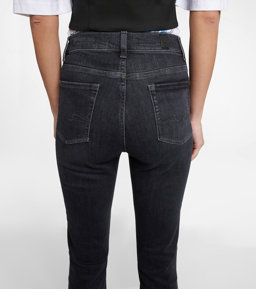 7 For All Mankind Slim Kick high-rise jeans