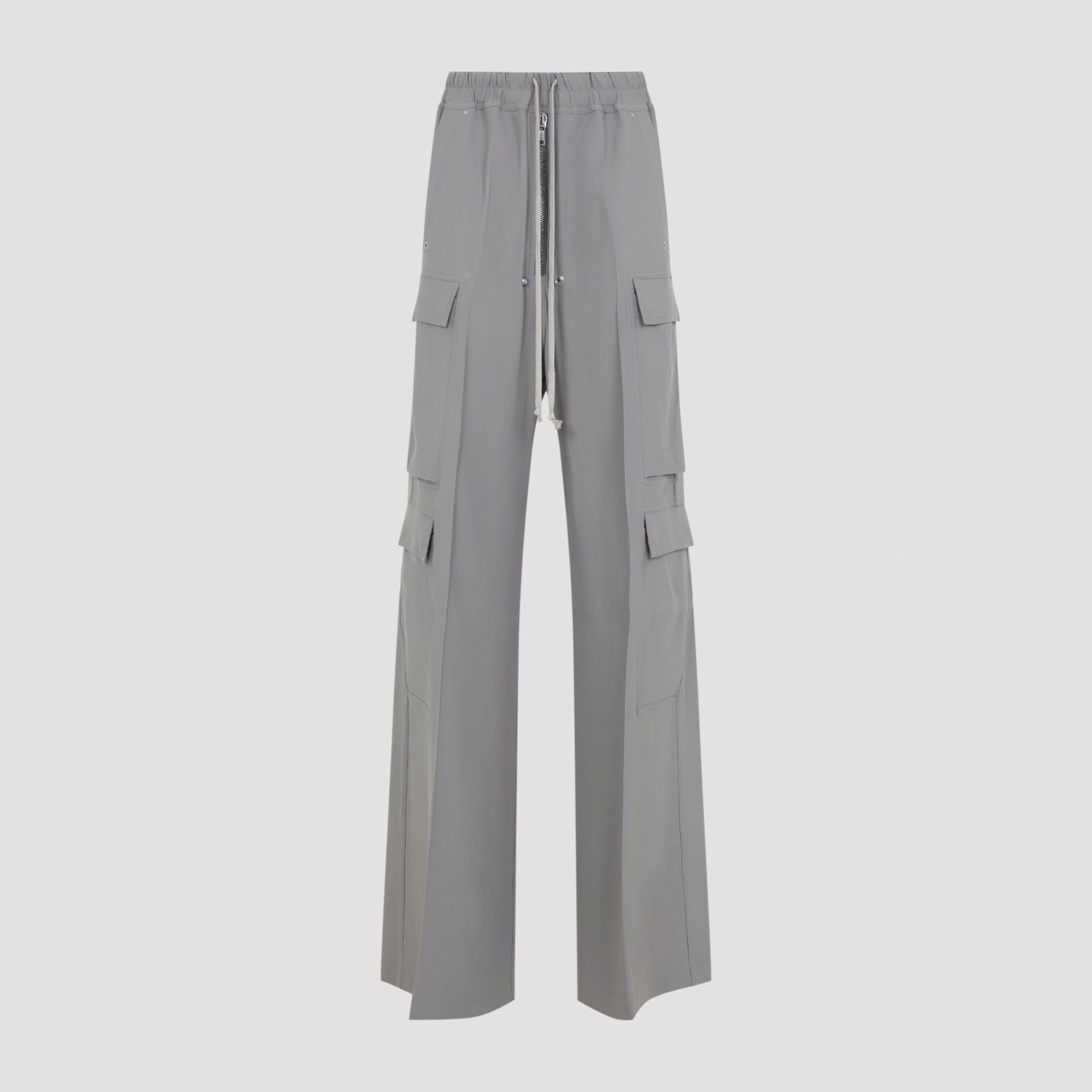 Women's Regular Straight-Leg Cargo Pants in Viscose Blend