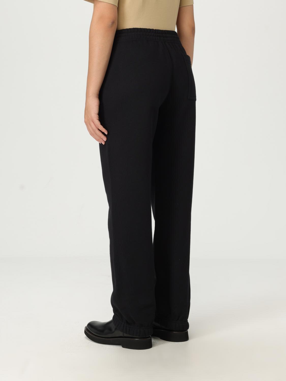 Burberry cotton track pants - Black