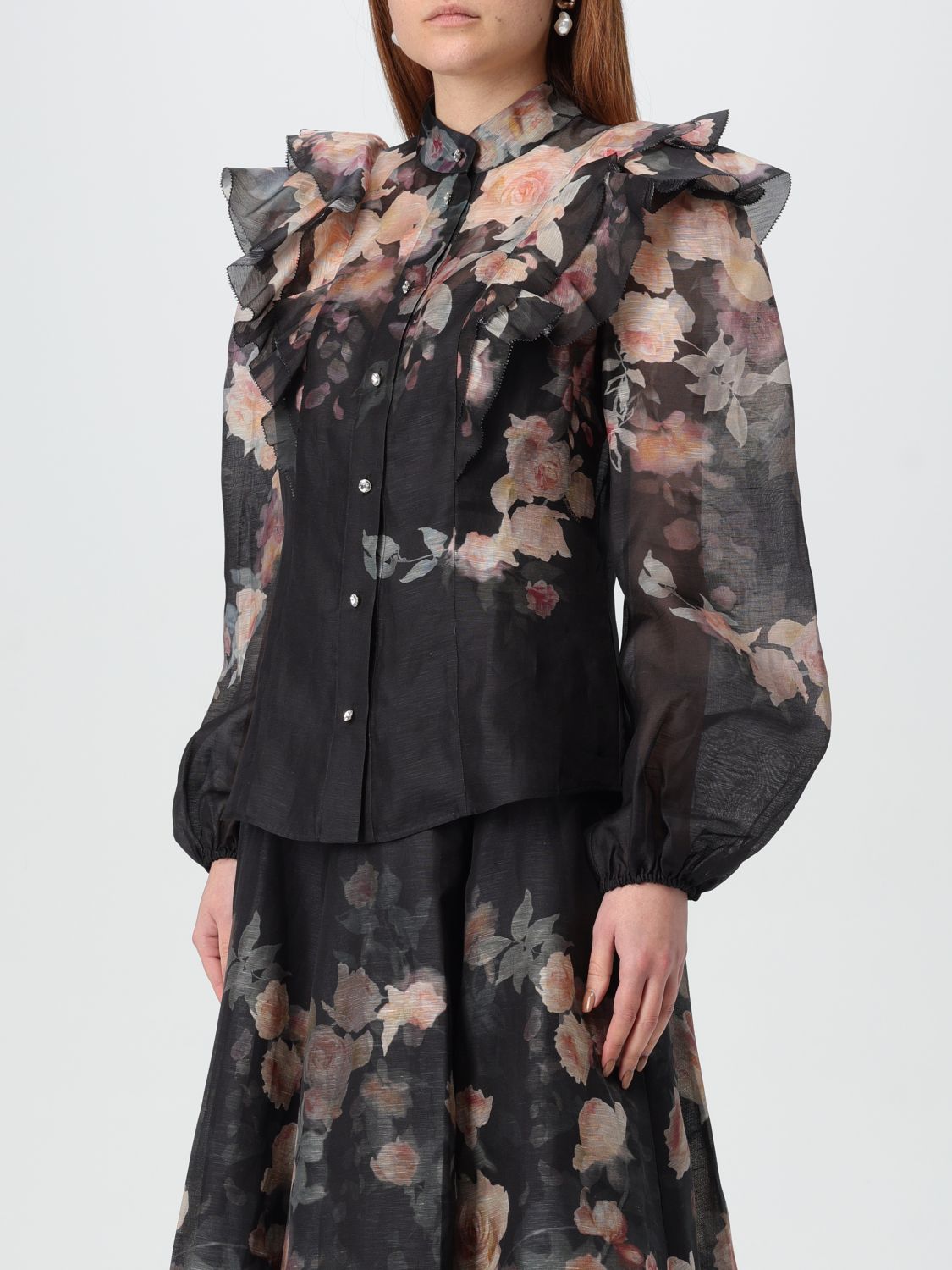 Crush blouse - Black