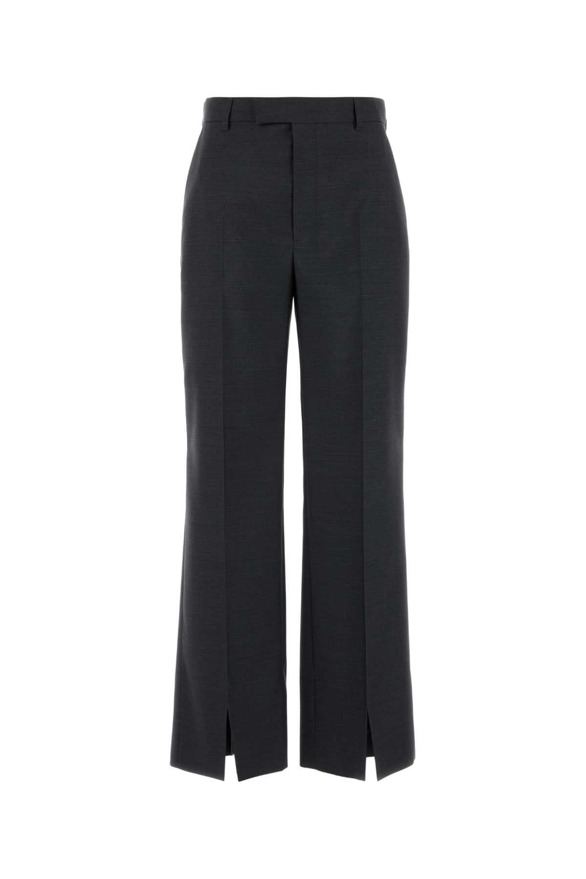 Wool Trousers — Gray