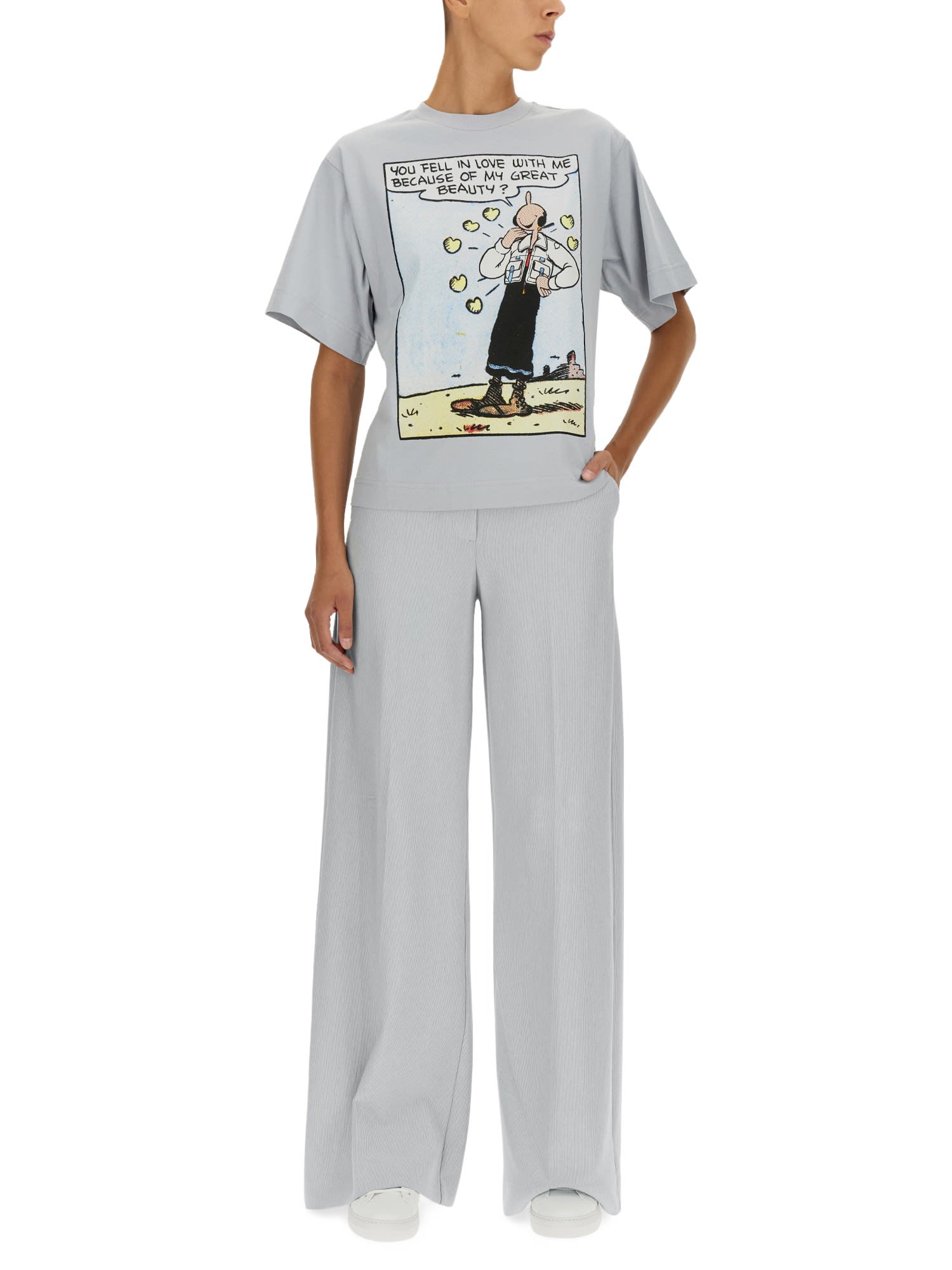 Moncler X Olivia Oyl Graphic Printed Crewneck T-shirt