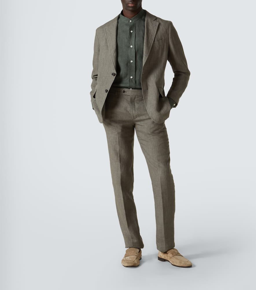 Linen blazer