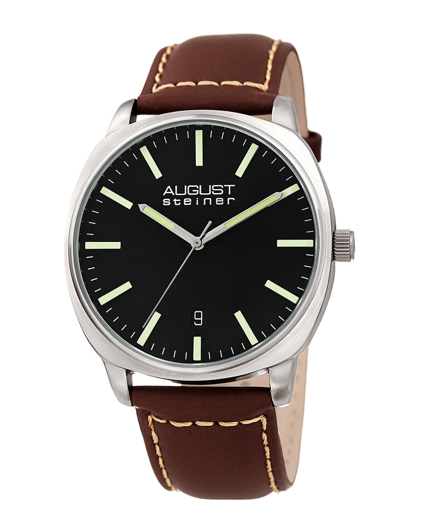 Men's Leather Watch