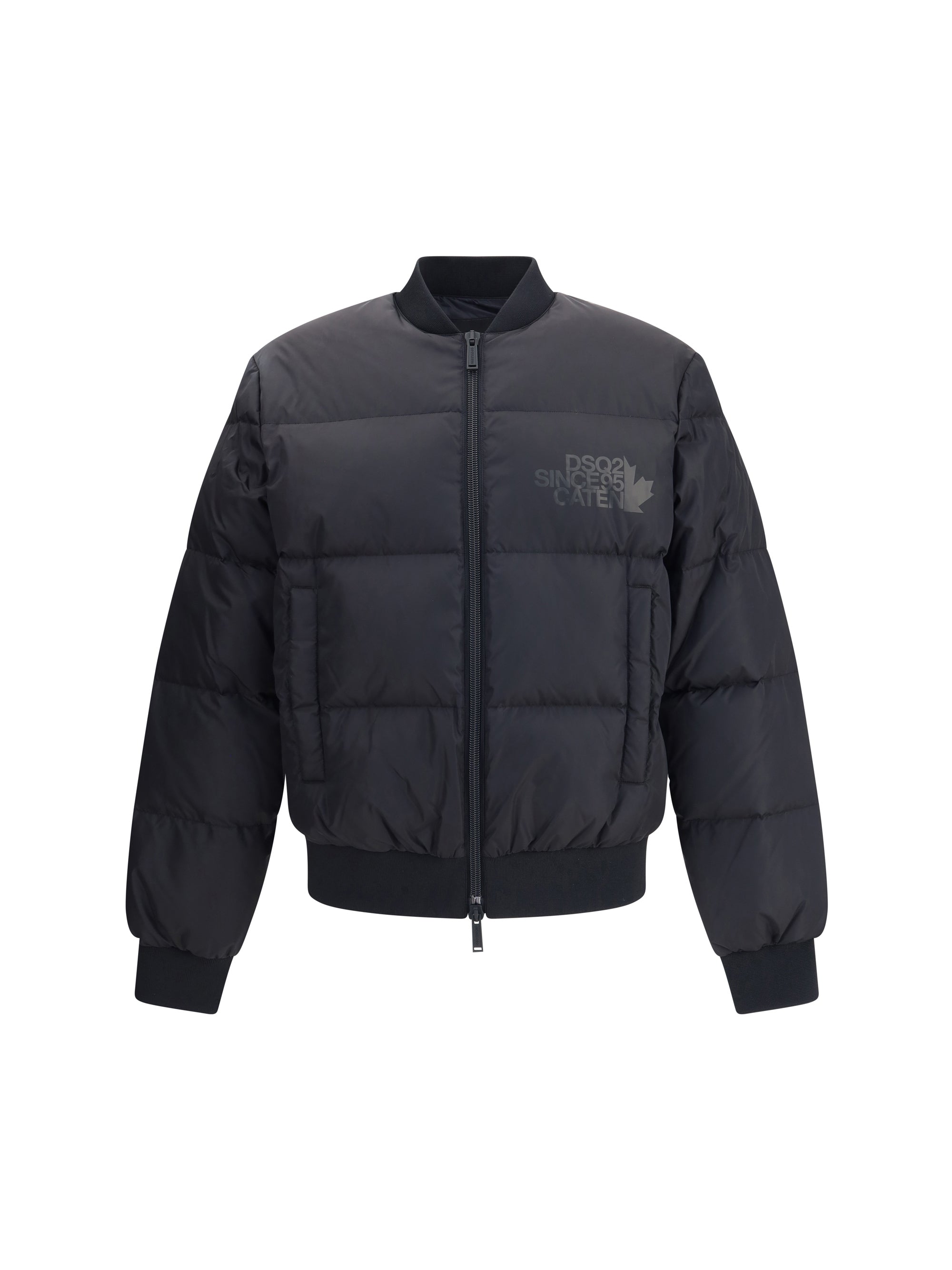 Easy Puffer Down Jacket — Black