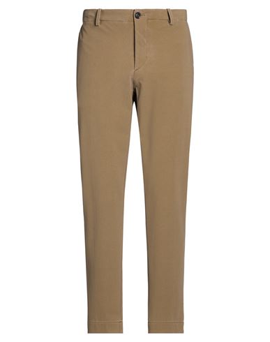 Man Pants Khaki Size 36 Polyamide, Elastane, Polyester