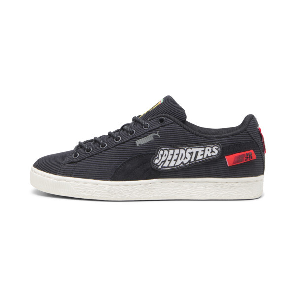PUMA Scuderia Ferrari Clyde Garage Crews Sneakers in Black