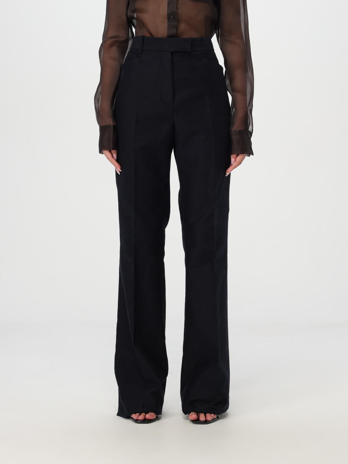 Navy Blue Cotton Pants