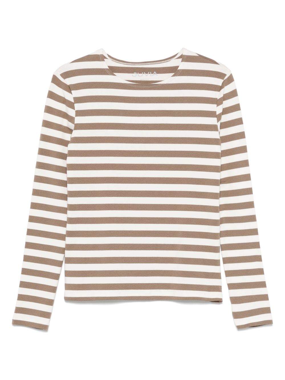 Striped long sleeve T-shirt - Neutrals