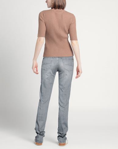 Woman Jeans Light grey Size 29 Cotton, Elastane