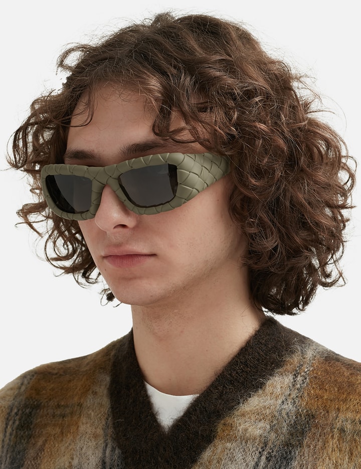 Intrecciato Rectangular Sunglasses
