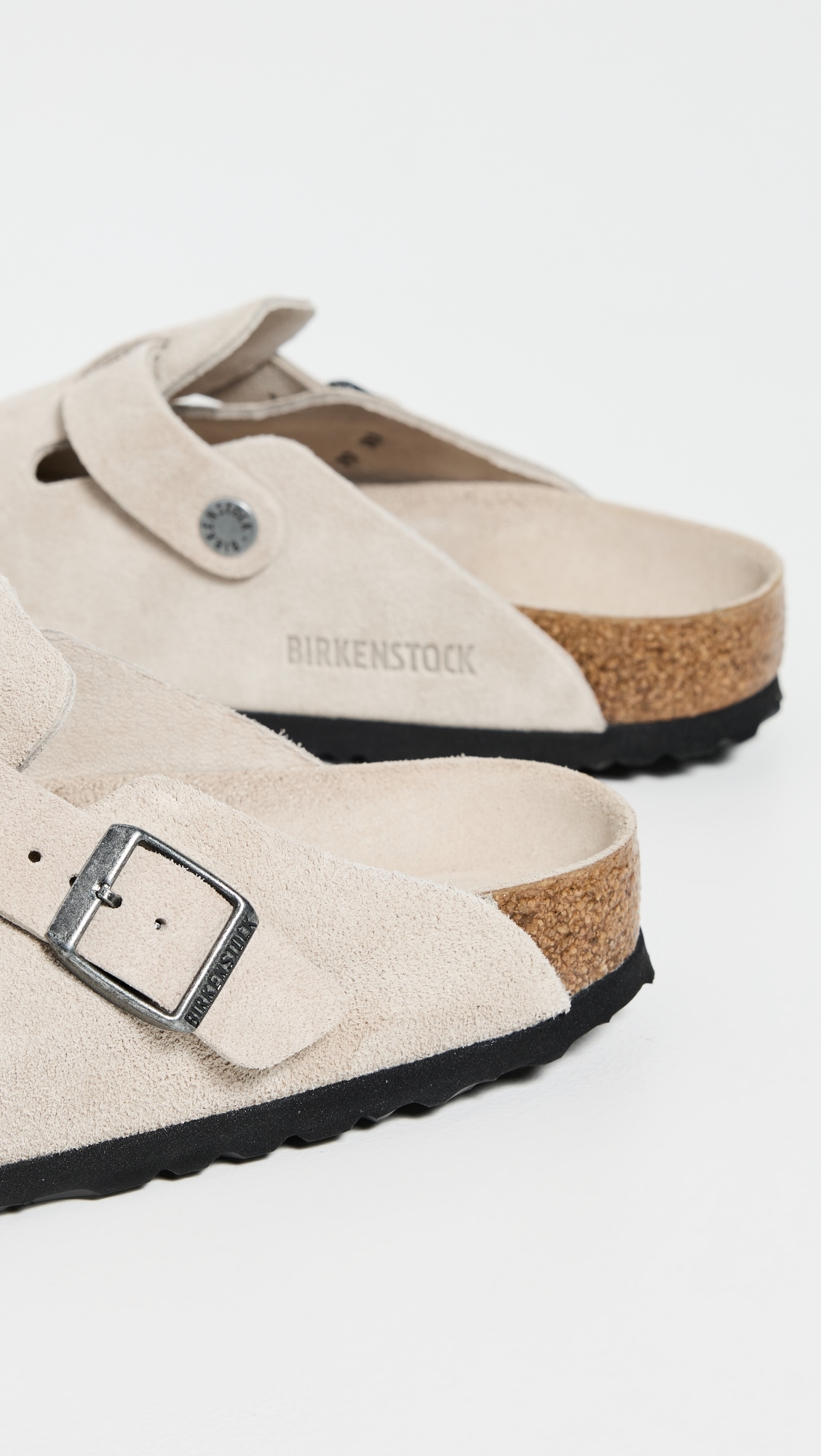 Boston Soft Footbed Clogs Oyster