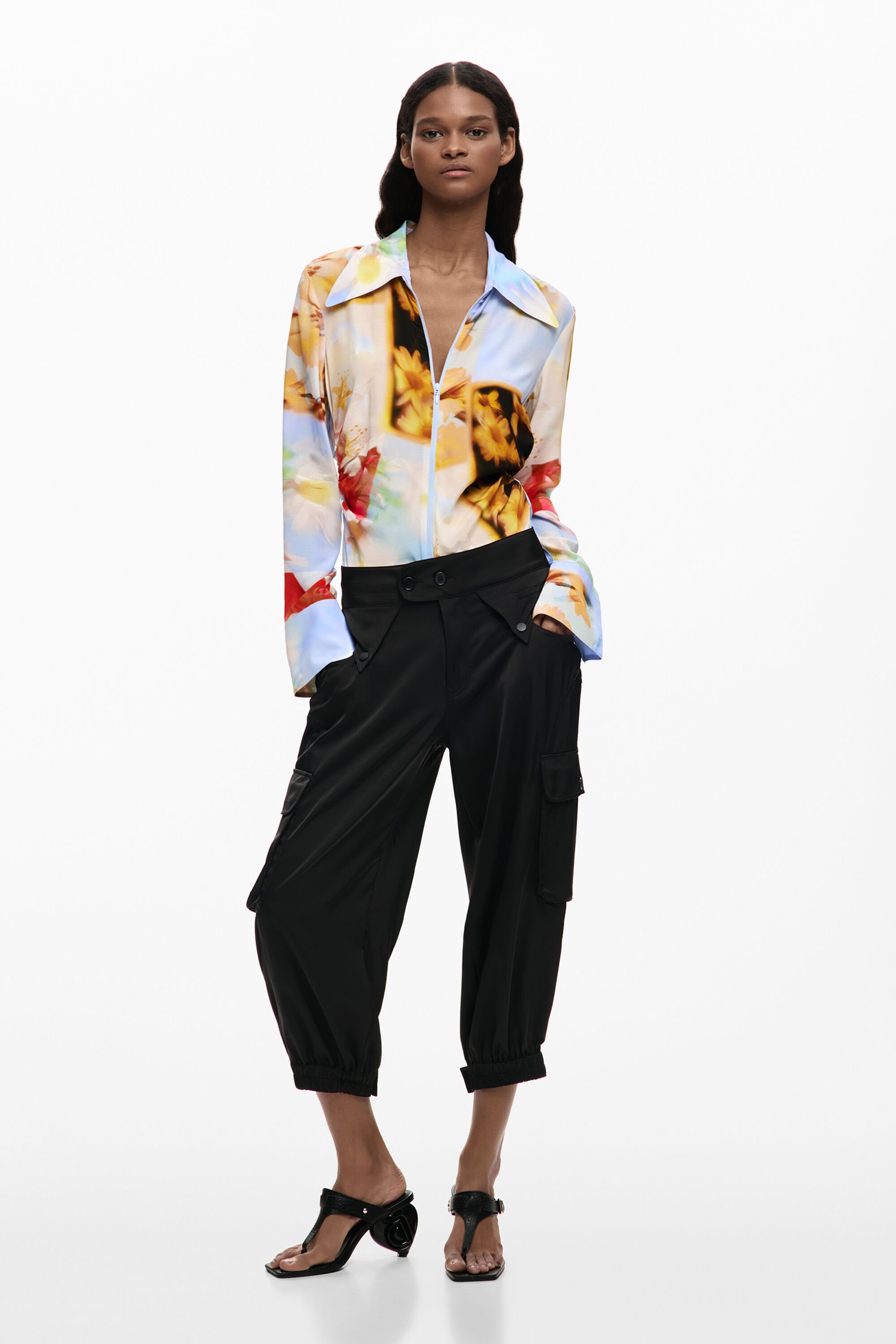 Cargo Capri Pant