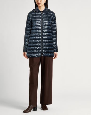 Woman Puffer Navy Size 10 Polyamide, Polyester