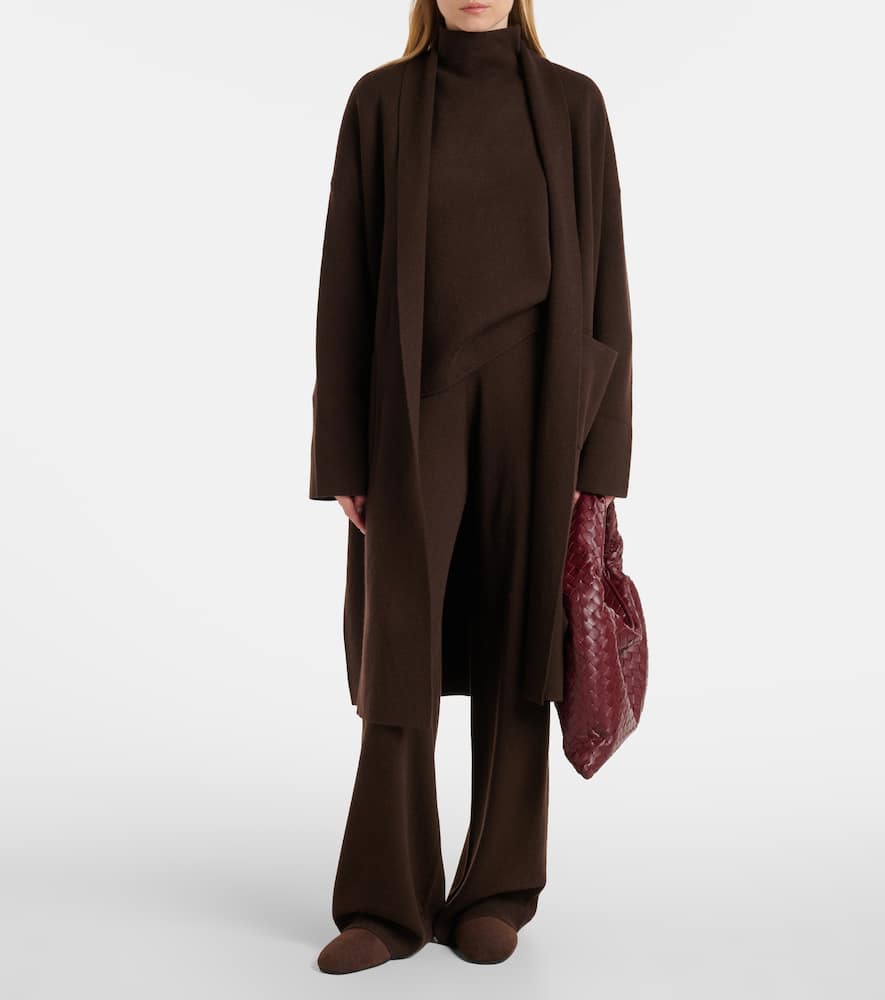 Wool and cashmere cardigan