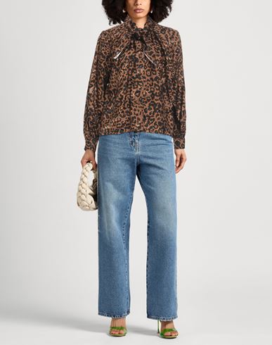 Woman Shirt Brown