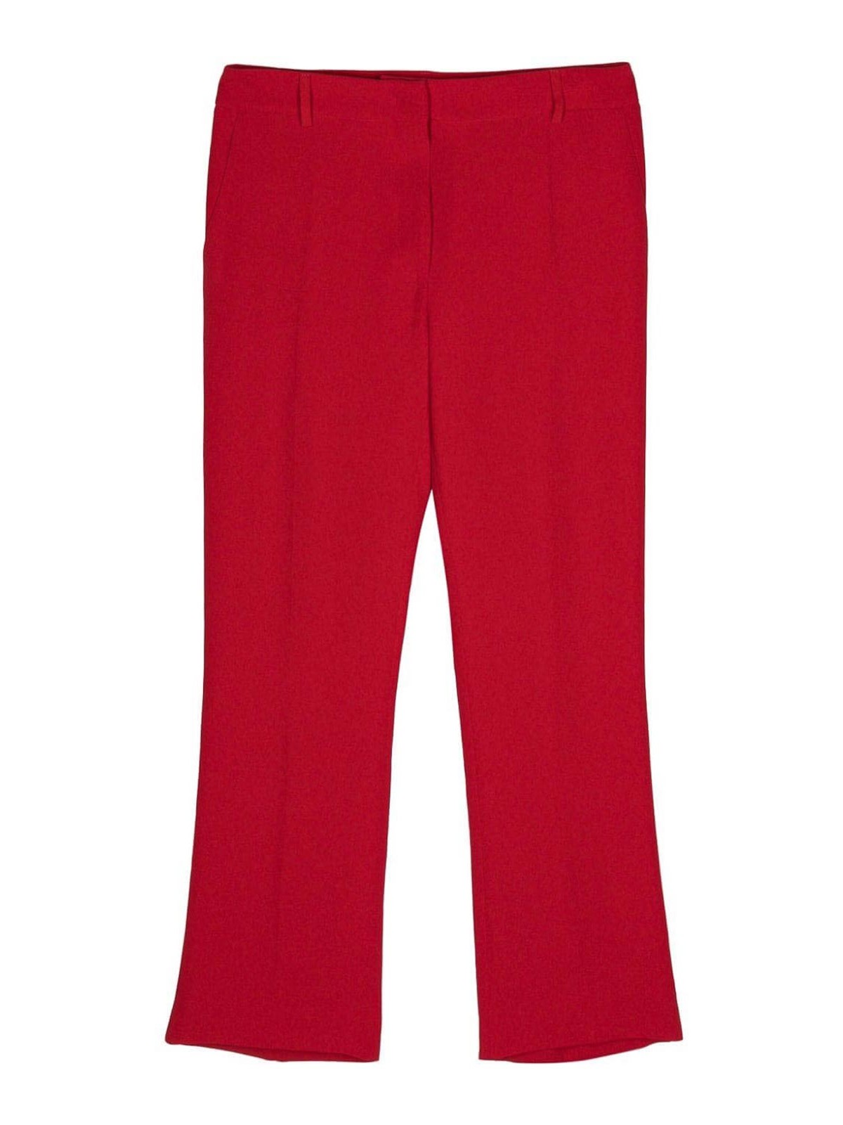 High Waist Cropped Trousers