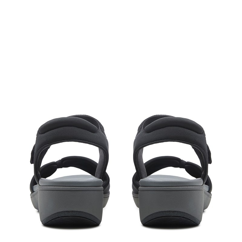 Women's Breeze Rae Sara Cloudsteppers Casual Sandals (Black)