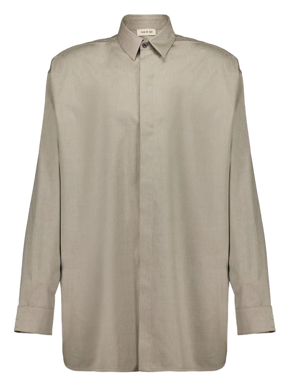 Oxford vented shirt - Neutrals