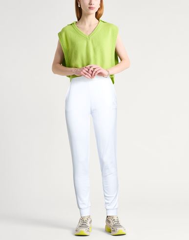 Woman Pants White Size M Cotton