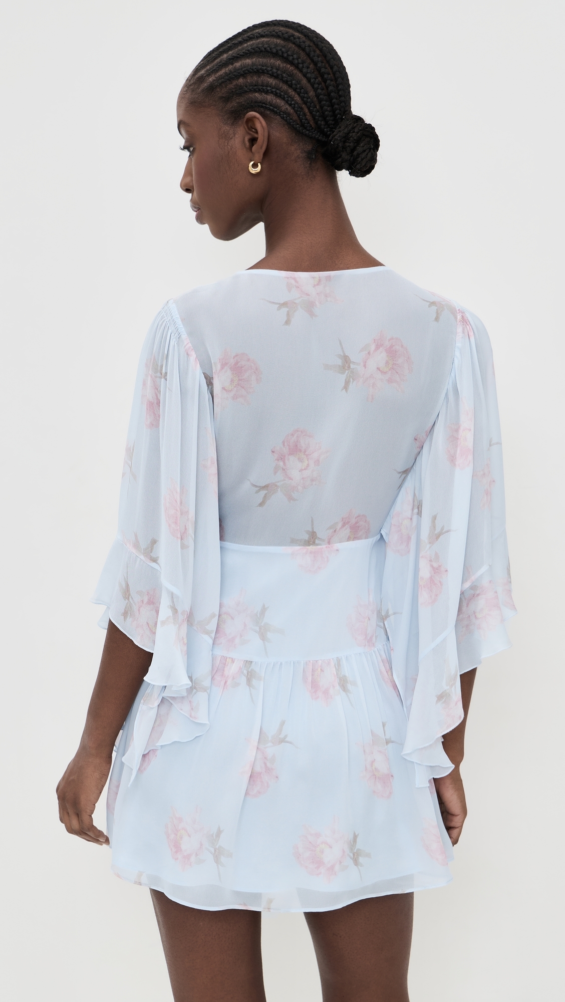 Auralie Dress Blue Roan