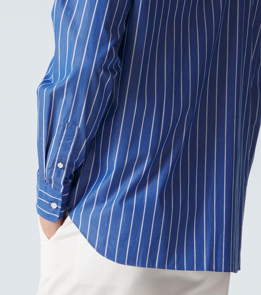 Striped cotton shirt