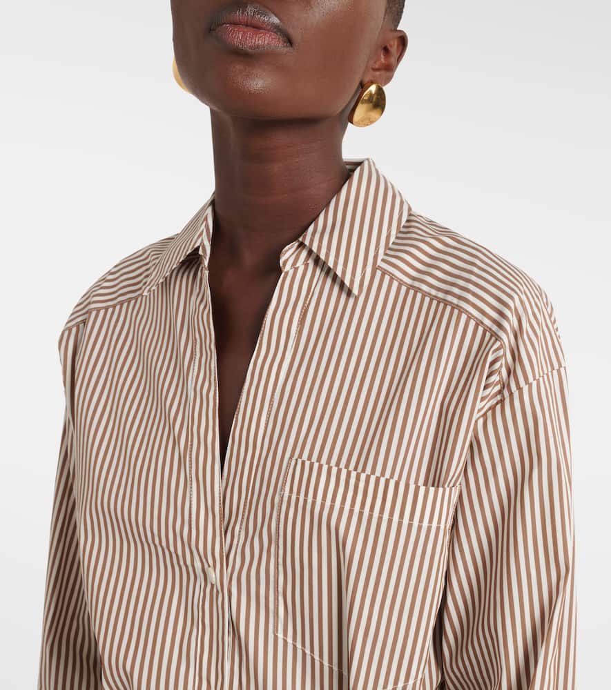 Veronica Beard Roanoke cotton-blend shirt dress